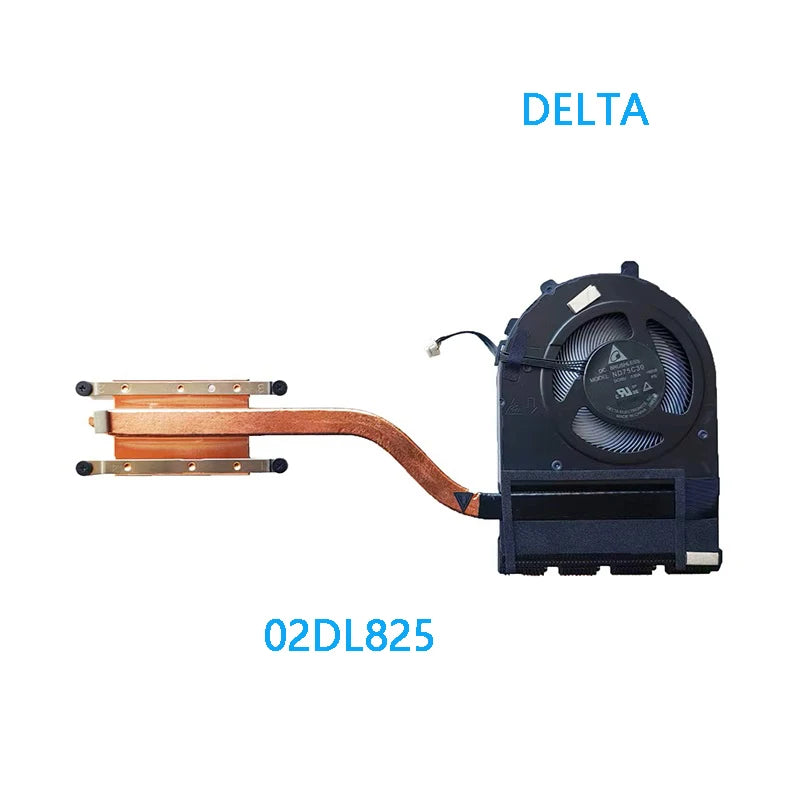 NEW Original LAPTOP CPU Cooling Fan With Heatsink For LENOVO Thinkpad E490 E590 02DL824 02DL825 Lenovo laptop repair parts