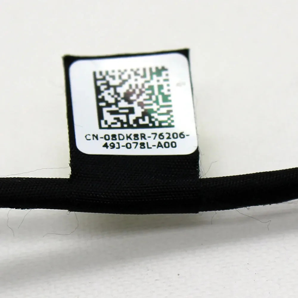 For Dell Inspiron 17 7737 7745 7746 P24E Laptop DC Power Connector Jack DC-IN Charging Flex Cable 08DK8R 50.48L04.011 Dell laptop repair parts