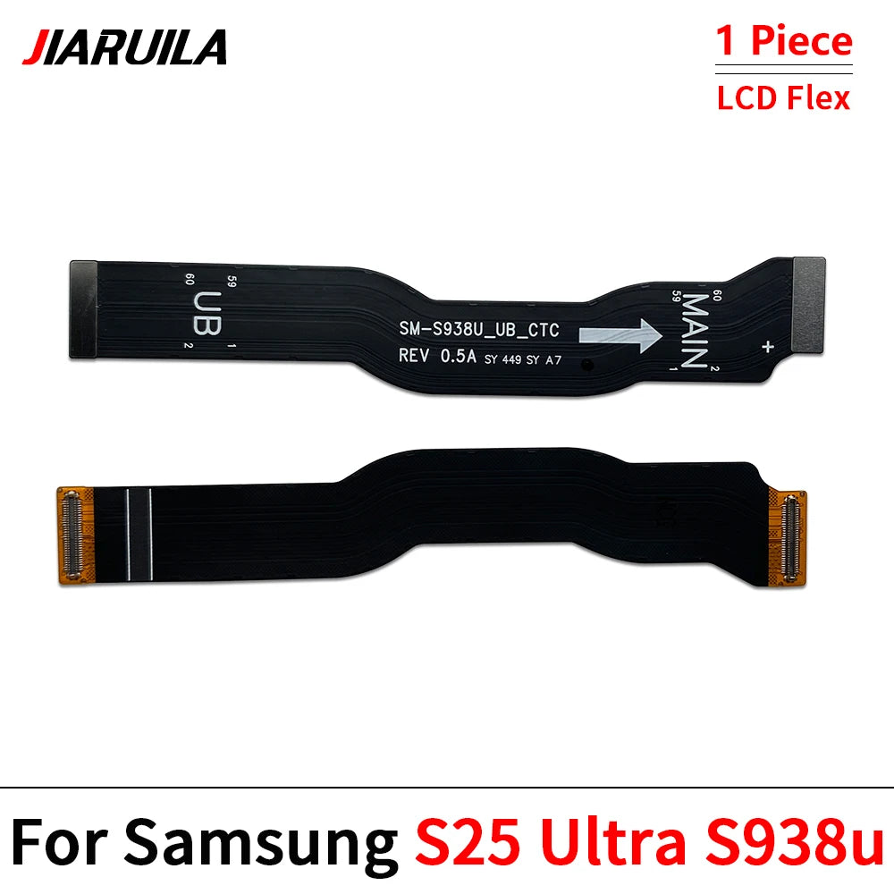 New LCD Screen Connector Cable For Samsung S21 S22 S23 S24 S25 Plus Ultra Fe Display Flex Replacement Parts Samsung phone repair parts
