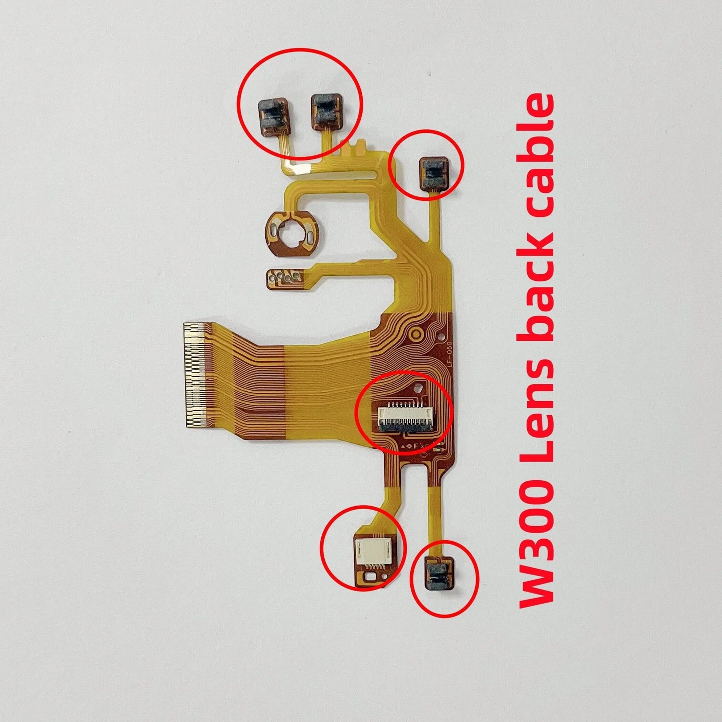 New W300 Camera Lens Back Flex Cable With Sensor Repair Parts For Sony W300 w300 Camera Digital Camera repair parts