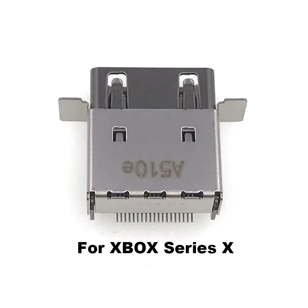 1-10pcs For PS3 Slim 3K 4K for PS4 Pro PS5 HDMI-compatible Port Socket For Xbox One Series X S XBOX 360 HDMI Interface Game console repair parts