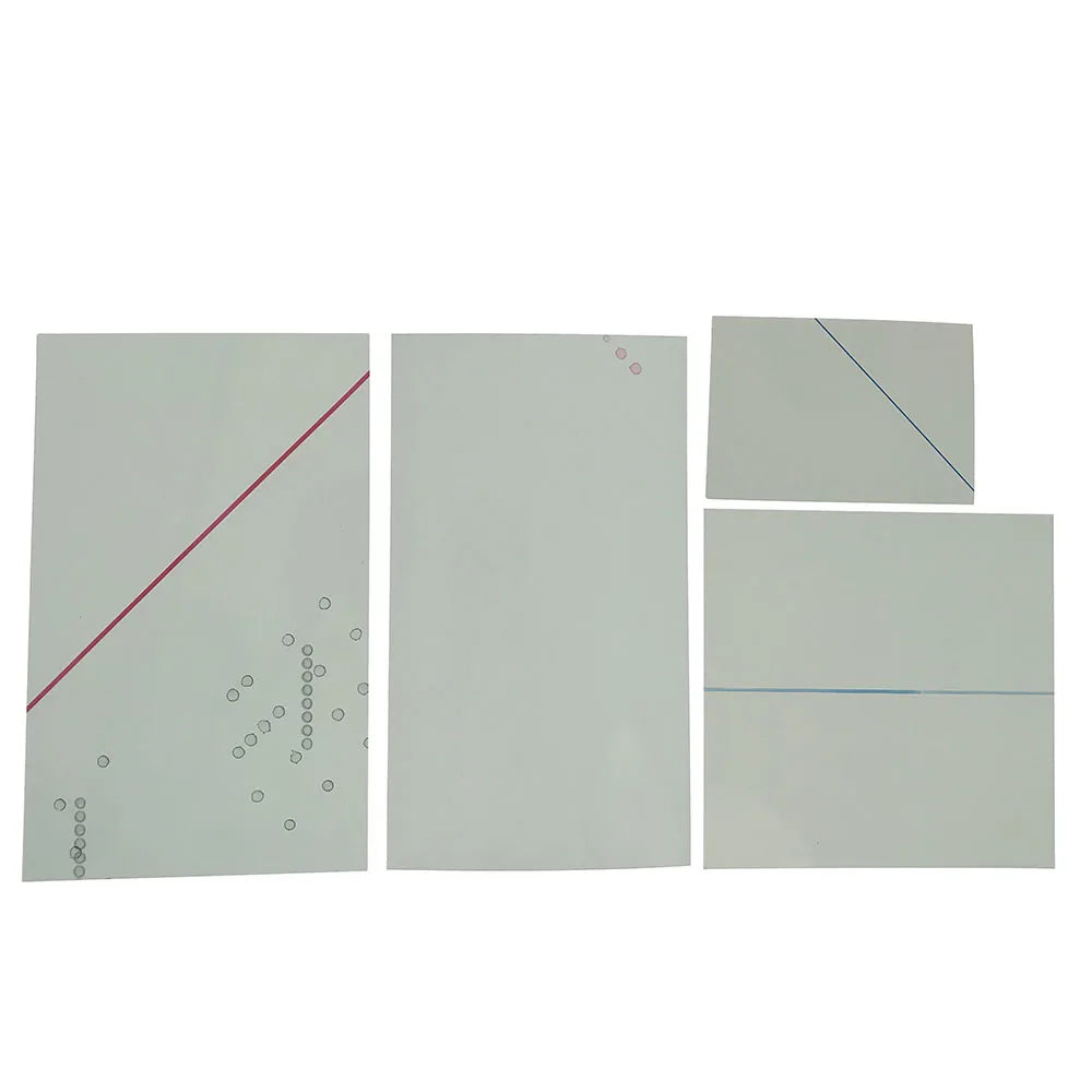 1PCS For Gameboy GB DMG GBP GBA SP GBC Backlit Screen Modify Part Polarizing Film For NGPC WSC Polarized Filter Film Sheet Game console repair parts