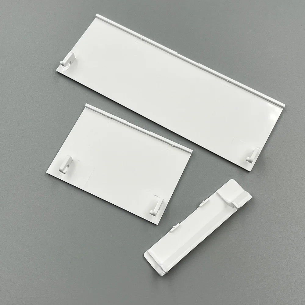 1~3~10sets Black White For Nintendo Wii Console Door Covers Flap Replacement Panel Set Game console repair parts