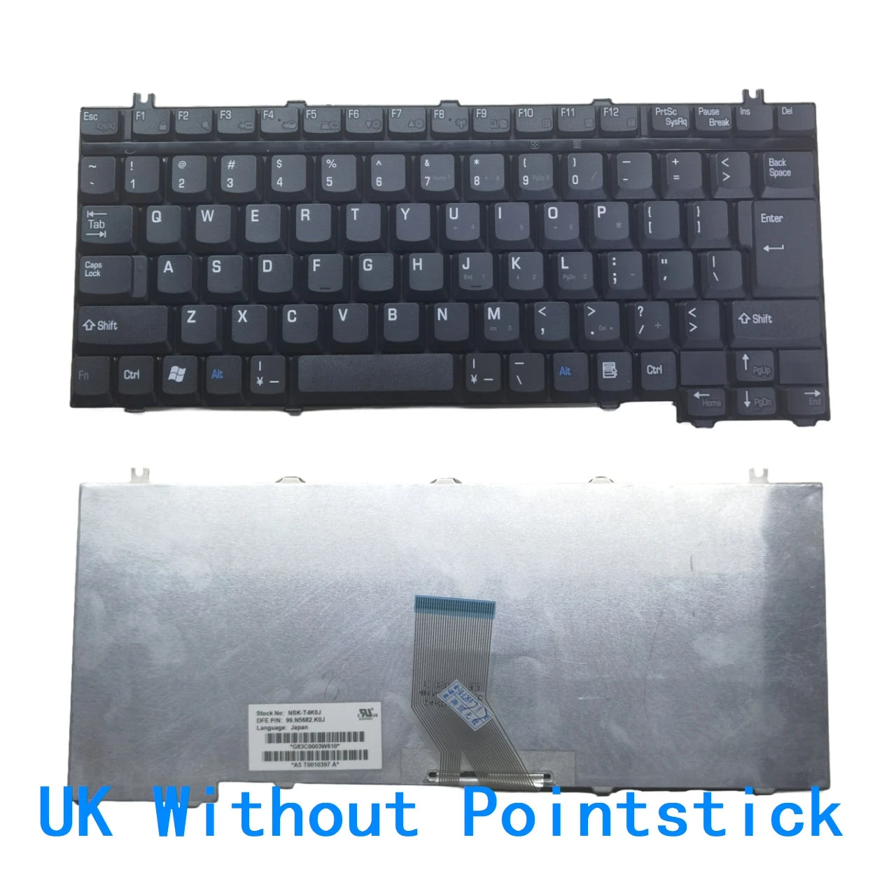 New US UK Language Keyboard For Toshiba Satellite A10 M20 Notebook PC Replacement Keyboard