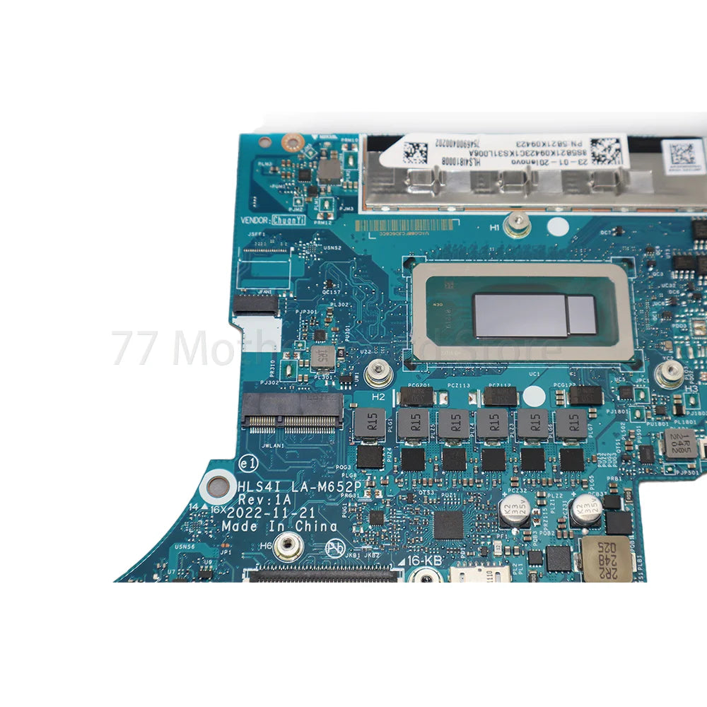 Laptop Motherboard For Lenovo IdeaPad Slim 5 14IRL8 LA-M652P With CPU I5 13500H I7 13700H RAM 8G/16G 5B21L16424 100% Test Lenovo laptop repair parts