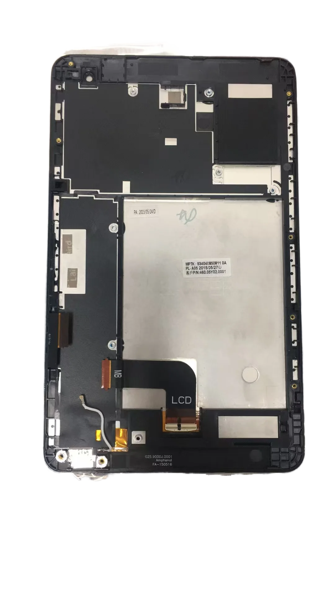 8 inch For DELL Venue 8 Pro 5855 LCD Display With Touch Screen Digitizer Assembly Tablet repair parts
