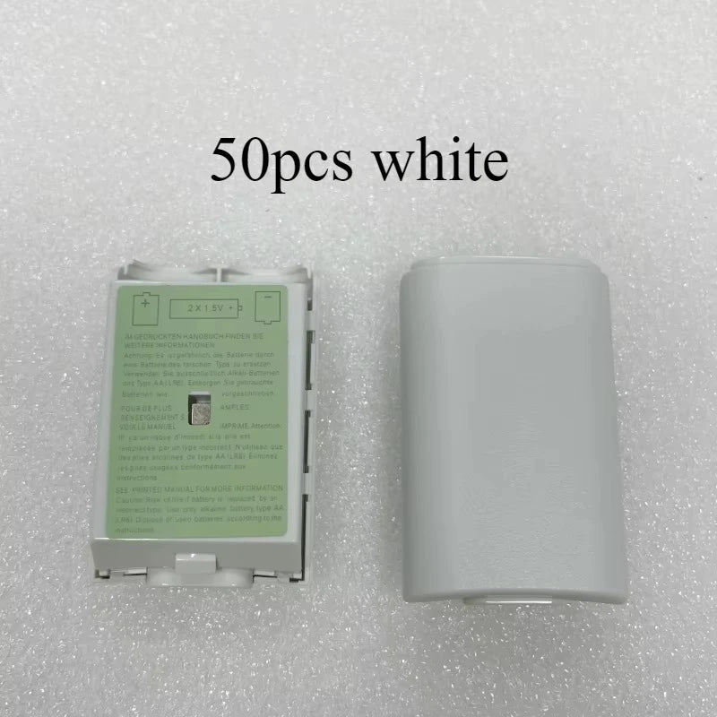 50pcs/lot for Xbox360 Wireless Game Pad Controller Battery Back Pack Case AA Battery Holder Back Cover Case Replacement Game console repair parts