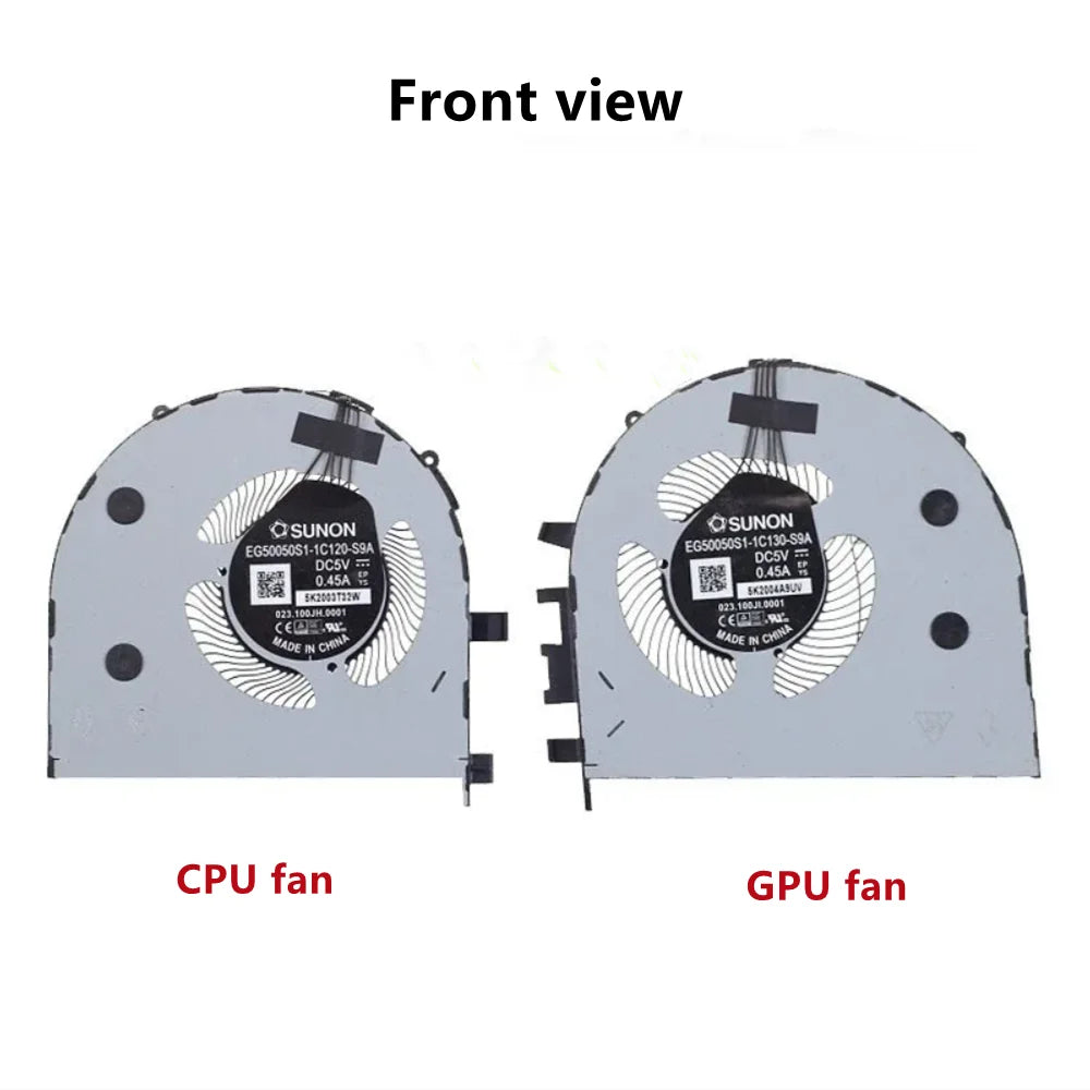 New Original For Laptop Lenovo ThinkPad X1 Extreme Gen3 P1 Gen3 CPU Cooling Fan GPU Fan FRU PN:5H40Y67588 5H40Y67590 Lenovo laptop repair parts