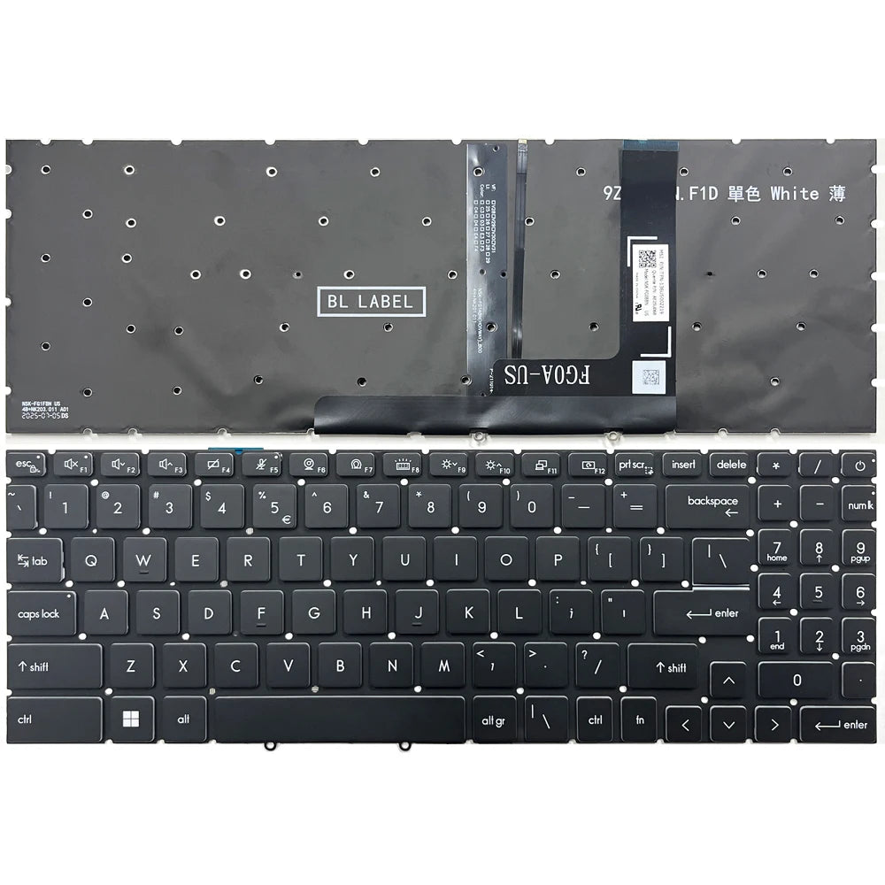 For MSI Modern 15 B5M B7M B11M B12H B12M B13M Laptop Keyboard MSI laptop repair parts