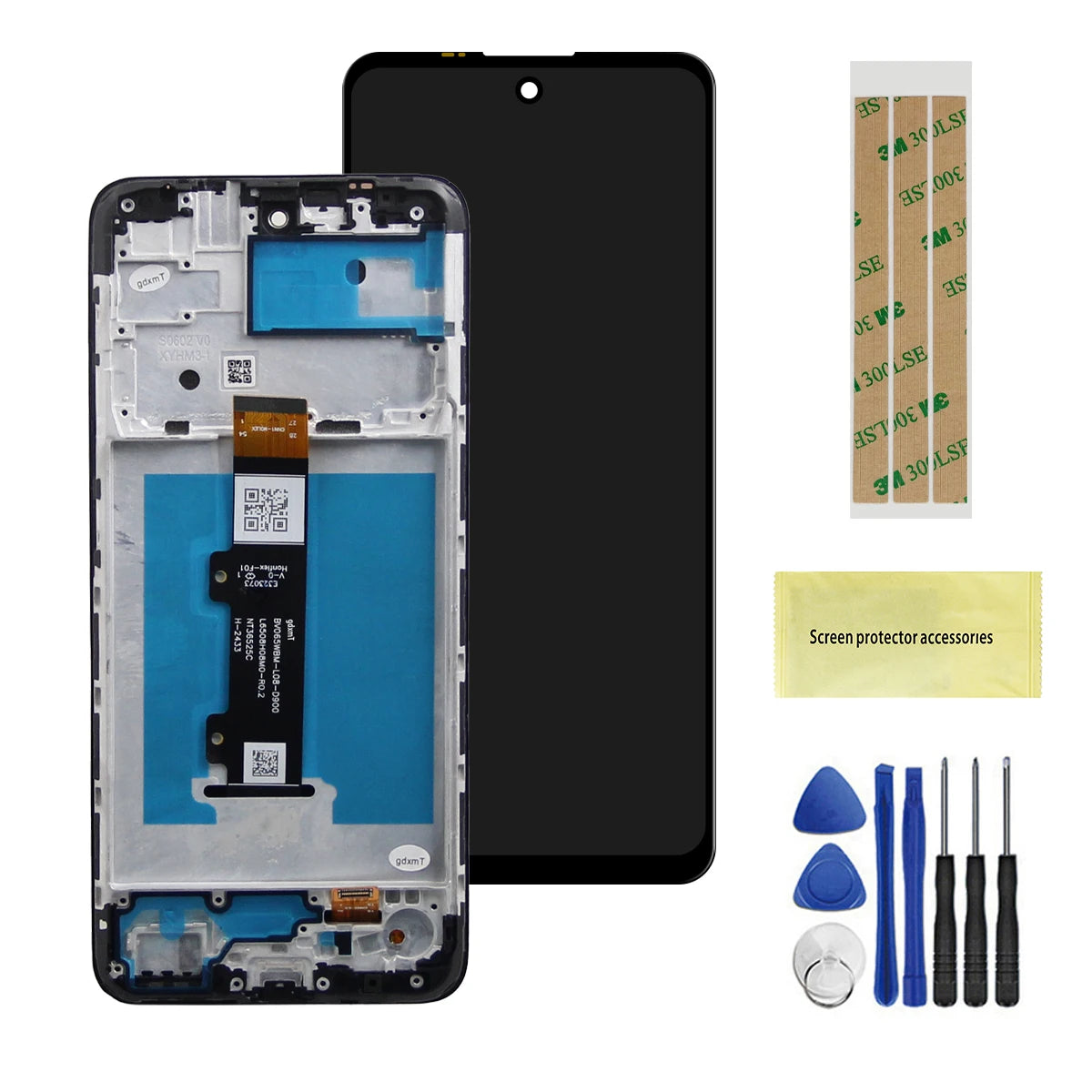 6.5'' LCD for Motorola Moto E40 XT2159-4 LCD Display Touch Screen Digitizer for Moto E40 XT2159-3 LCD With Frame Replacement Motorola phone repair parts