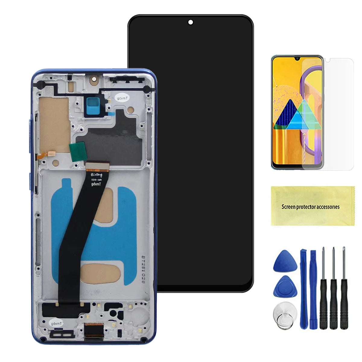 tft Screen for Samsung Galaxy S20 G980F Lcd Display Touch Screen Digitizer Assembly for Samsung S20 5G G981B G981F Replacement Samsung phone repair parts