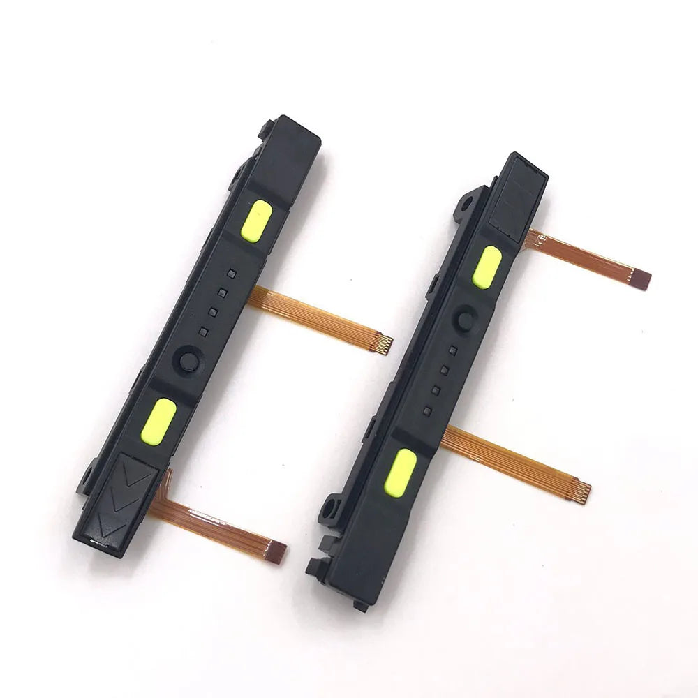 Plastic Slider For Nintendo Switch NS Joy-Con Controller Rail Assembly With Flex Cable Complete Right Left With Button Game console repair parts