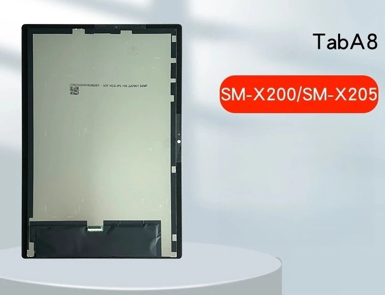 Tab lcd For Samsung Galaxy A8 10.5 2021 SM-X200 X205 X205C LCD Display Touch Screen Digitizer Glass Assembly Replacement Parts