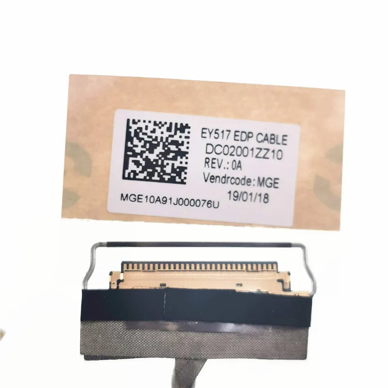 NEW Original LAPTOP LCD EDP Cable For Lenovo Legion Y7000 Y7000-15 Y530 2018 EY517 30PIN FHD DC02001ZZ00 DC02001ZZ10 Z20 Lenovo laptop repair parts