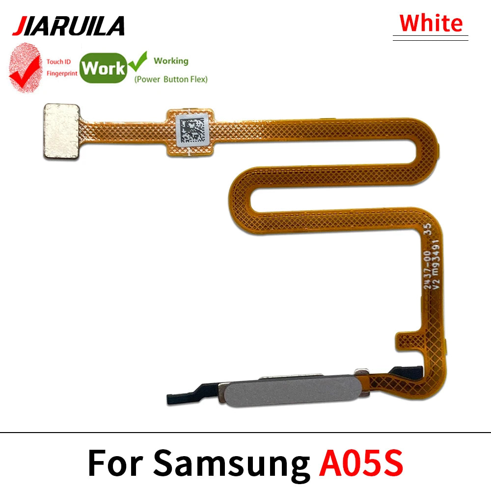 New For Samsung A03S A037F A04s A047F A05s A057F Fingerprint Sensor Home Return Key Menu Button Flex Cable Samsung phone repair parts