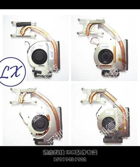 (Shipping fee not include)原装正品 IBM T510 T520 T530 集成风扇 散热器