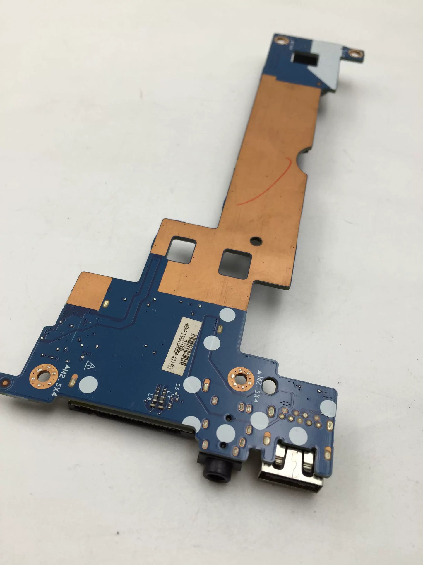 HP ZBOOK 15 G1 G2 USB Audio Board SD Circuit Board Small Board Card Reader LS-9245P