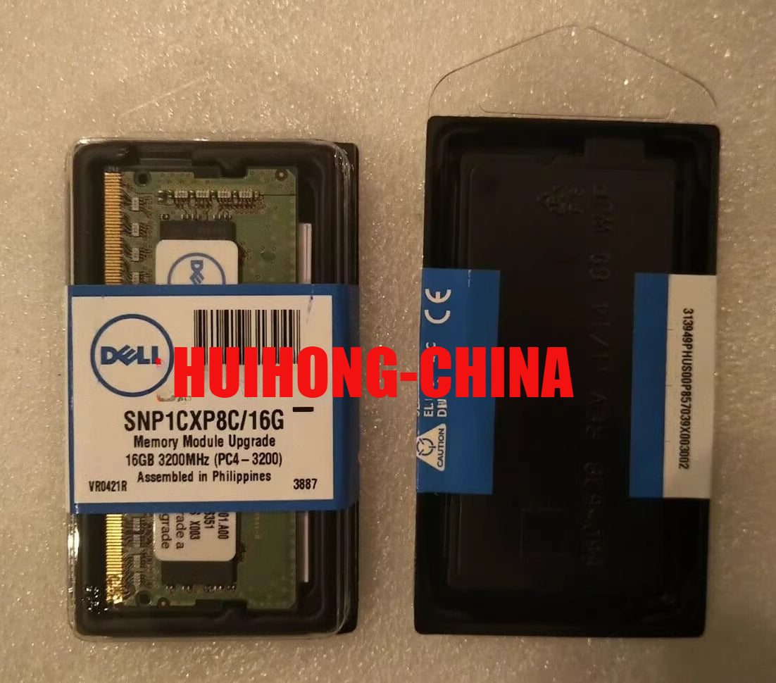 DELL 16GB (SO-DIMM) 3200 MHz ddr4 SNP1CXP8C/16G RAM Memory