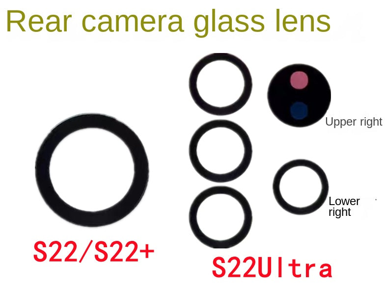(Shipping fee not include) Samsung S22/S22 plus /S22Ultraback camera glass lens camera glass