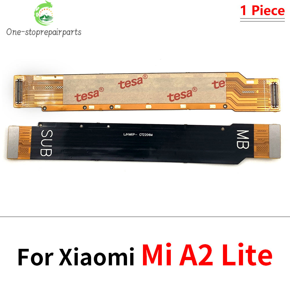 10Pcs/Lot, New For Xiaomi Mi A1 A2 A3 Lite 5X 6X Main Board Motherboard Connector Board Flex Cable Xiaomi Xiao mi phone repair parts