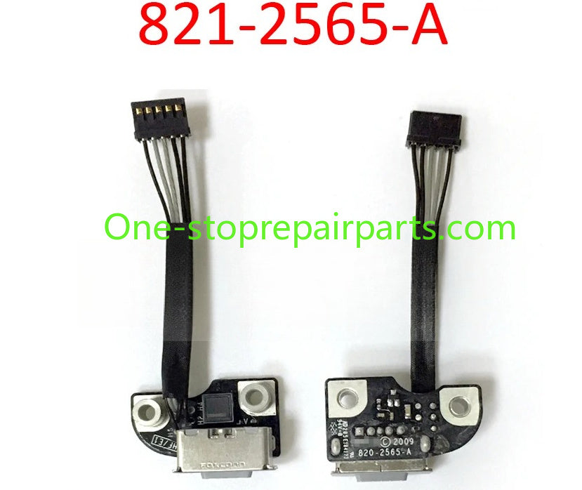Used 820-2565-A for MacBook Pro 13" 15" A1278 A1286 Power DC Jack DC-IN Board Connector 2009 2010 2011 2012 Macbook repair parts