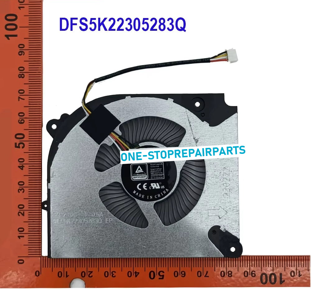 Gaming Laptop Cooling CPU GPU Fan For Gigabyte G5 KF KE GE MF G5KF G5KE G5GE G5MF 2023 FPP6 DFS5K22305283Q FPP7 DFS5L32G16486P Gigabyte laptop repair parts