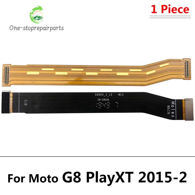 10pcs Main Board Mainboard Connect Flex Cable For Motorola Moto G8 G9 Plus Play Power One Hyper Macro Vision Fusion Plus Motorola phone repair parts