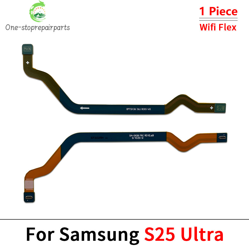 10Pcs, Main Board Motherboard LCD Wifi Signal Flex Cable For Samsung S25 Plus Ultra S931 S936U S938U Samsung phone repair parts