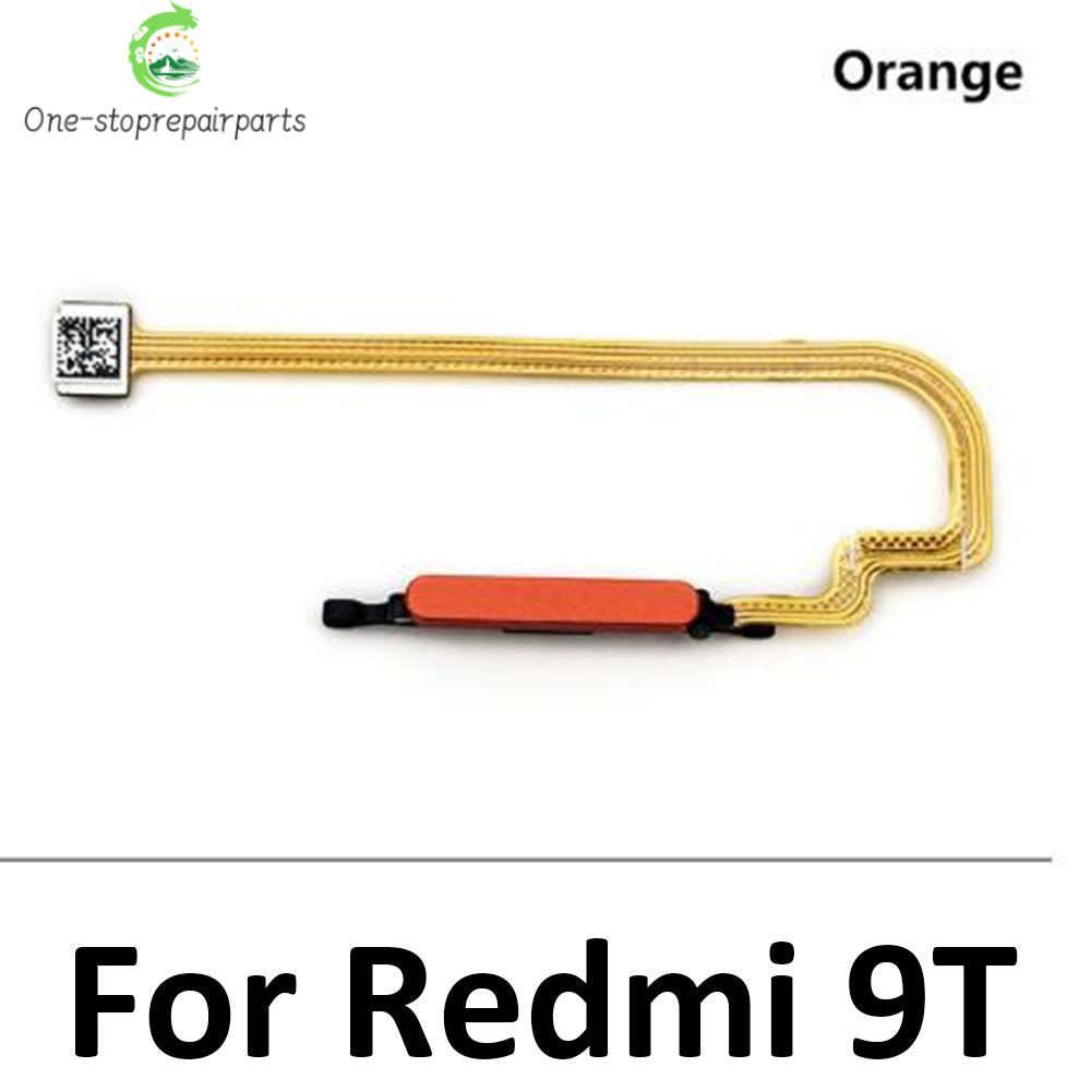 New Fingerprint For Xiaom Redmi 9C 9T 9 10C 10 Prime Home Button Fingerprint Menu Return Key Recognition Sensor Flex Cable Redmi phone repair parts