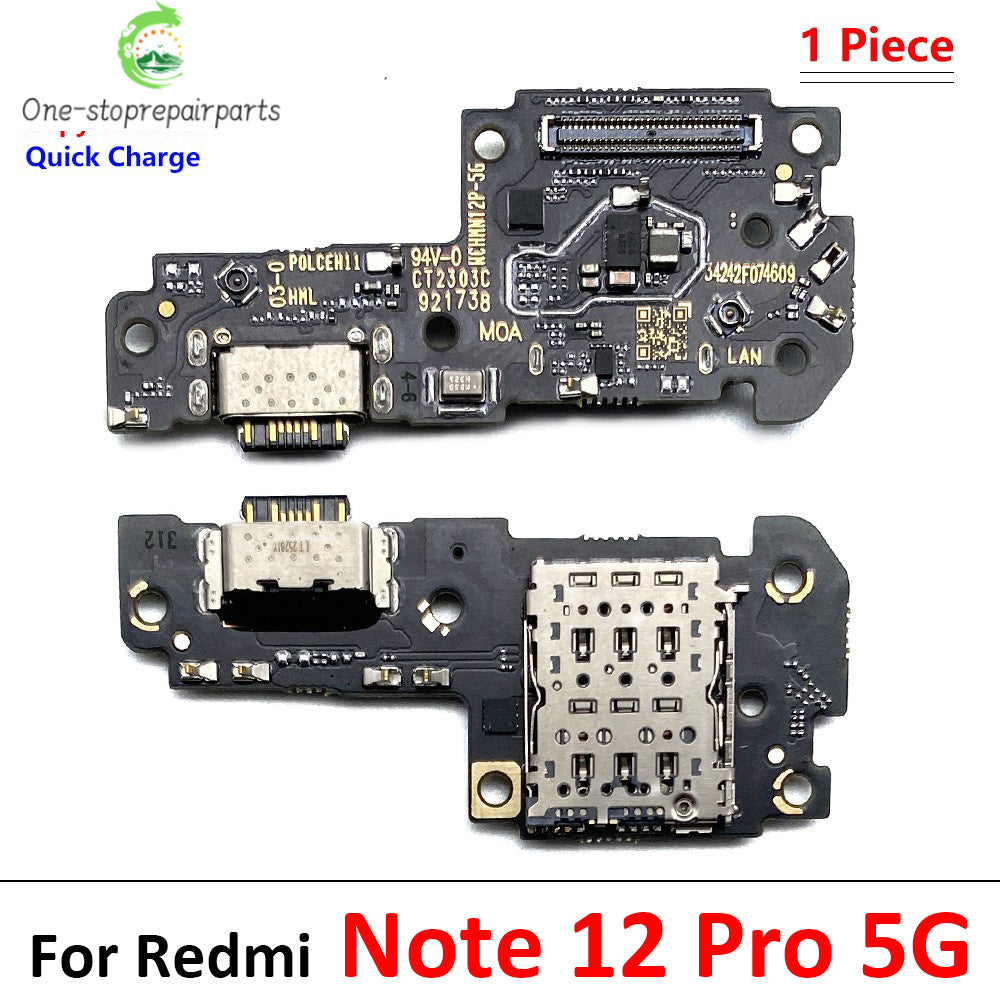 10Pcs, Charger Board Flex For Xiaomi Redmi Note 7 8 8T 9 9s 10 10s 11 12 Pro 4G 5G USB Port Connector Dock Charging Flex Cable Xiaomi Xiao mi phone repair parts