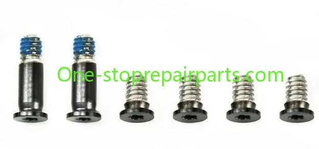 10Sets/Lot A1706 A1707 A1708 A1989 A1990 A2159 A2141 A2338 Bottom Screws Set for Macbook Pro Retina 13" 15" 16" Grey Silver Macbook repair parts
