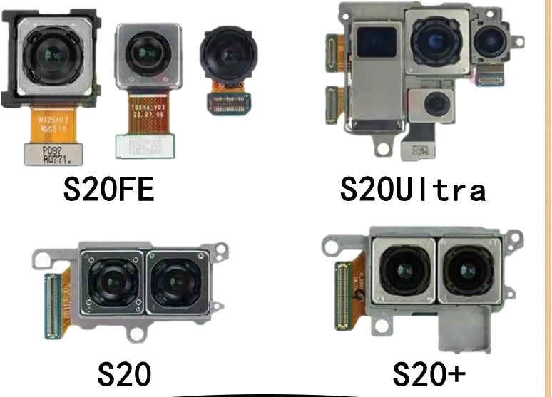 (Shipping fee not include) Samsung S20 Plus + FE Ultra Front back camera camera glass