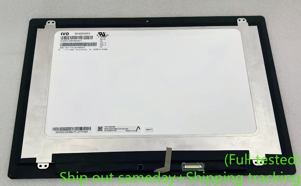 14.0" FHD (1920x1080) Lcd screen assembly for Acer Swift 3 series SF314 SF314-52 -54 Swift S30-20 5D10M53950 M140NWF5 30pin 1080P Non-Touch LCD display panel glass Screen Assembly