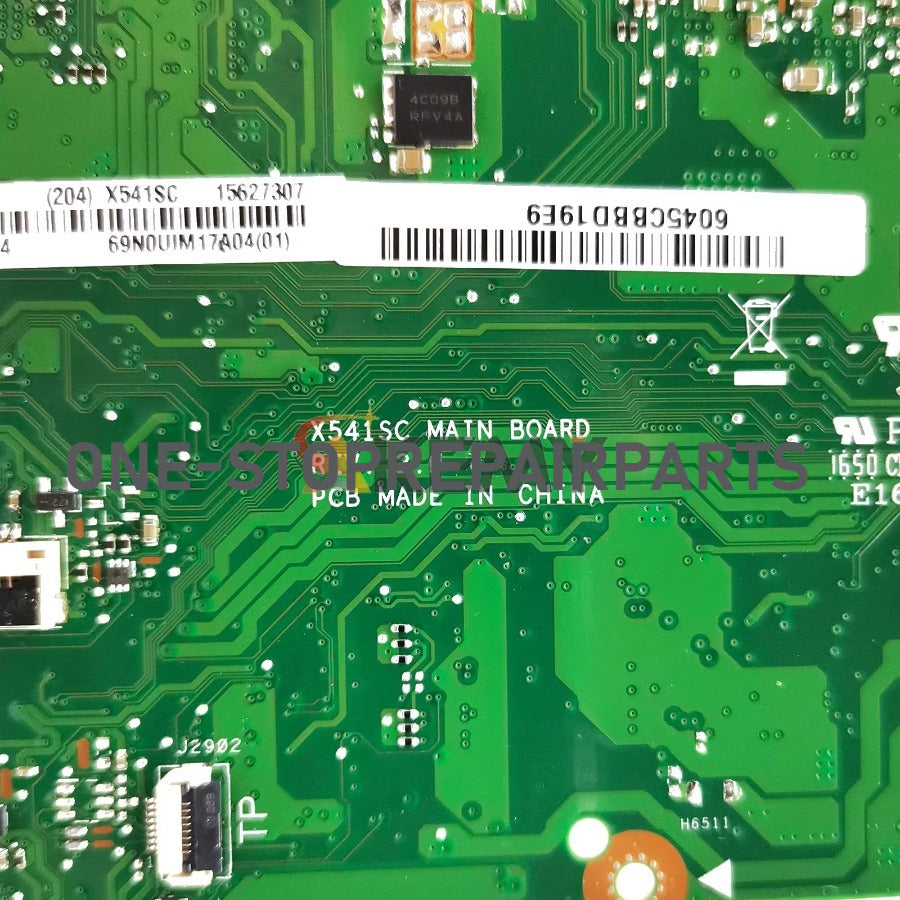 X541SC Laptop Motherboard For ASUS VivoBook D541S X541SC X541S F541S A541S R541S Mainboard With Celeron CPU 100% Tests OK Stk ASUS laptop repair parts