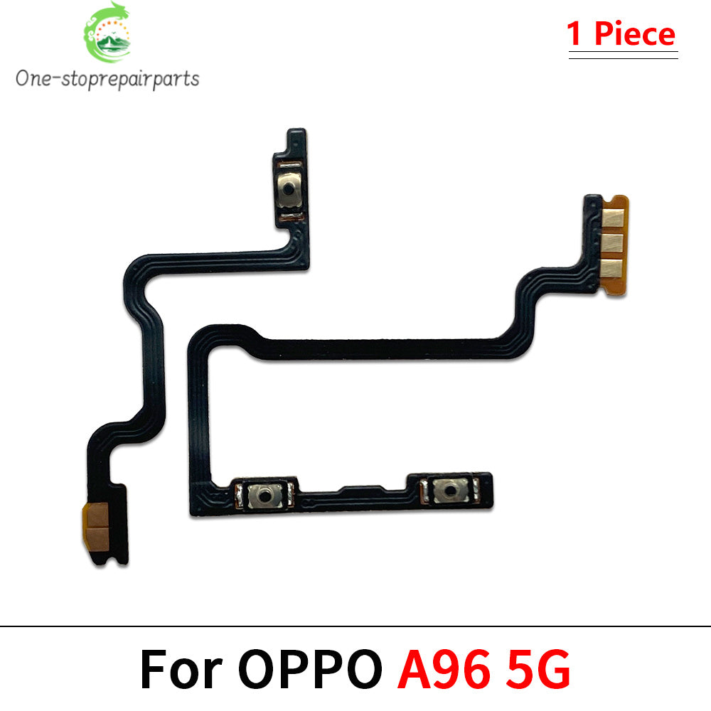 New Power on off Volume Key Button Flex Cable For OPPO A12 A15 A16 A52 A53 A54 A55 A57 A72 A73 A74 A93 A94 A95 A96 4G 5G OPPO phone repair parts