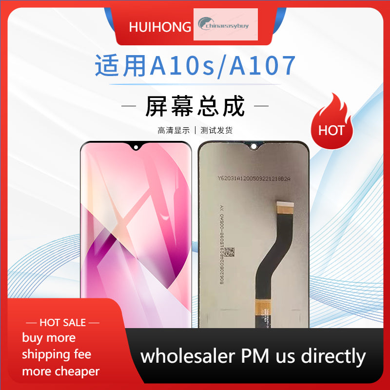 The screen is suitable for Samsung Samsung A10S A107 screen assembly, touch LCD integrated glass screen