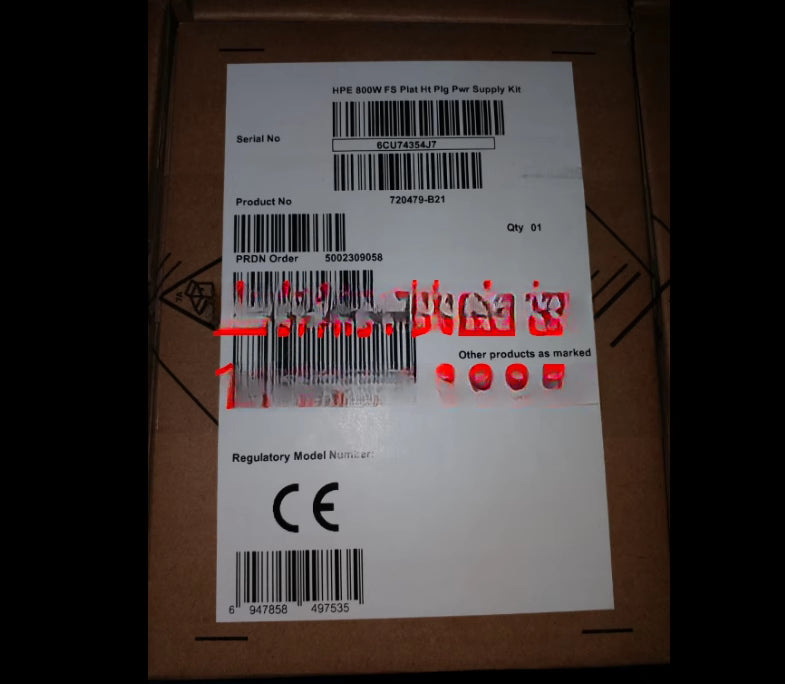 Servicer HP/HPE P38997-B21 1600W Flex Slot Platinum Hot Plug Low