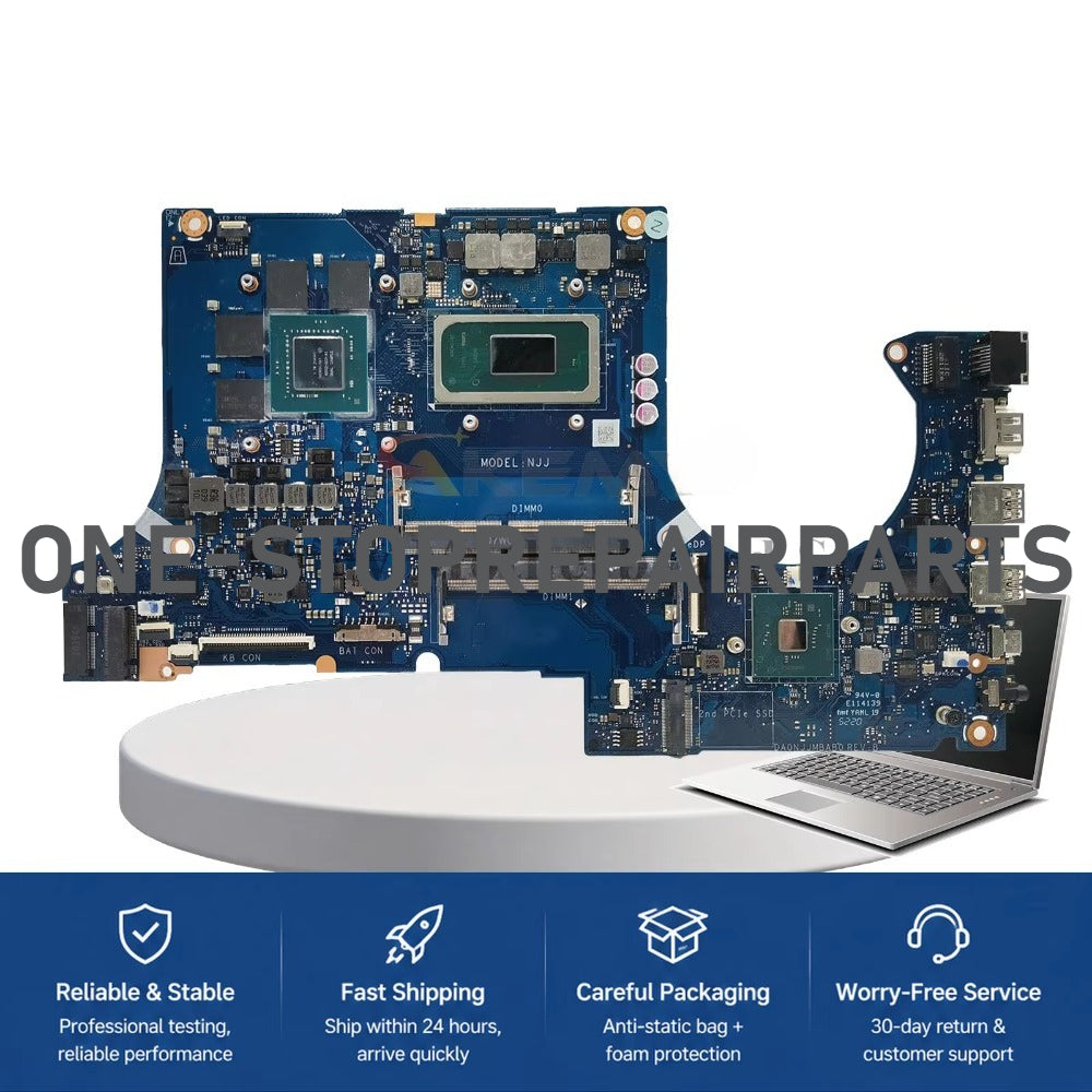 FX506H Laptop Motherboard For ASUS TUF506H TUF706H FX506HC FX506HE FX506HCB FX706HC FX706HE FX706H Mainboard W/ I5 I7 I9 CPU ASUS laptop repair parts