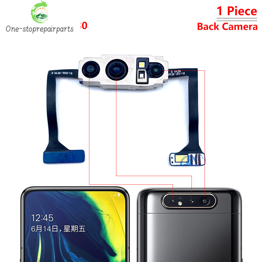 New Rear Main Back Camera Front Camere Flex Cable For Samsung A10 A20 A30 A40 A50 A60 A70 A80 A10E Samsung phone repair parts