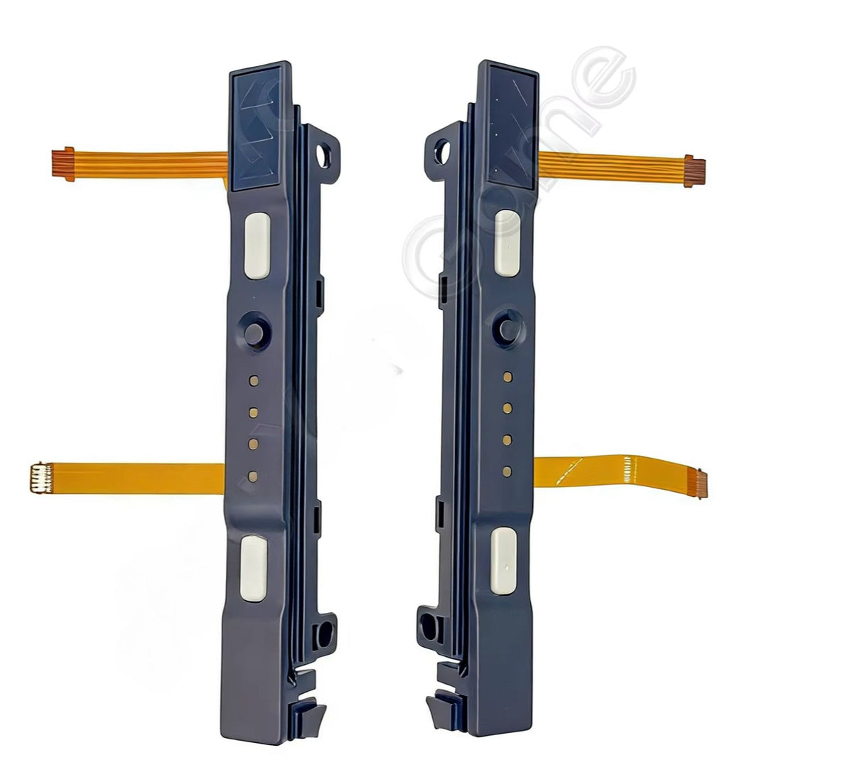 Original Secondhand Plastic Slider Set for Switch NS Joy-con Controller Rail Assembly with Flex Cable and Button Game console repair parts