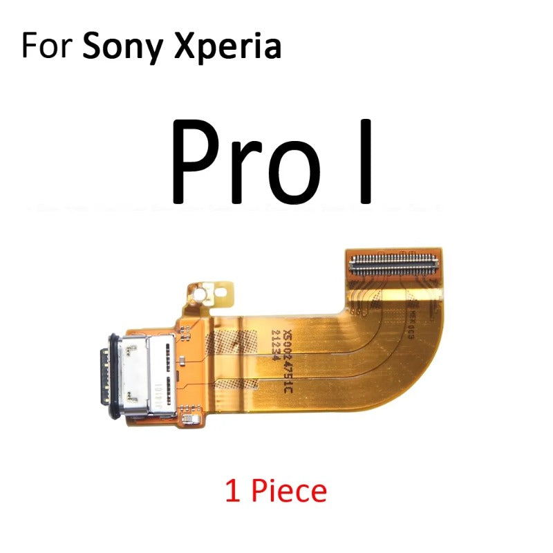 Fast Charger USB Dock Charging Dock Port Board With Mic Microphone Flex Cable For Sony Xperia Pro I 10 II III Lite Plus V VI IV Sony phone repair parts