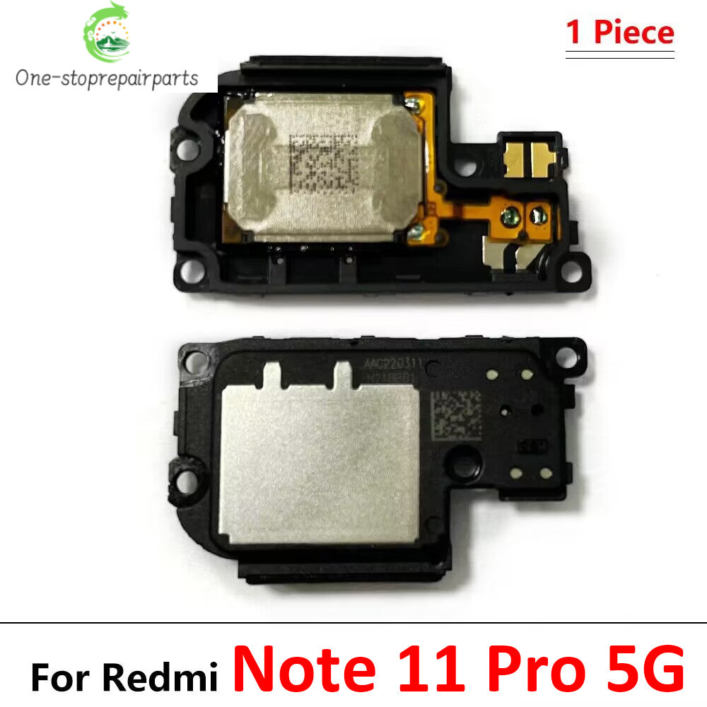 10Pcs, Loud Speaker Buzzer Ringer For Xiaomi Redmi Note 5 6 7 8 8T 9 9S 10 Pro 10s 11 11S 4G 5G Loudspeaker Accessories Xiaomi Xiao mi phone repair parts