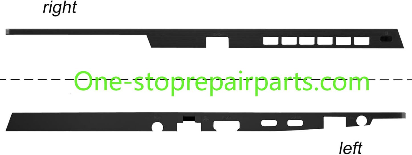 Palmrest with RGB Backlit Keyboard Replacement for ASUS TUF Gaming F15 FX507 FX507ZC FX507ZE A15 FA507 90NR09M1-R31US2 (for 56Wh Battery Single Air Outlet Transparent WASD Keys)