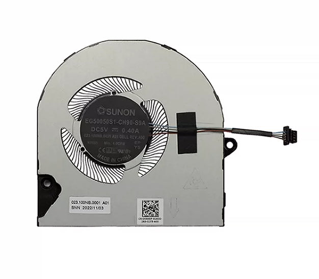 5V CPU Cooling Fan for Dell Inspiron 14 5410 5415 5418 Inspiron 15 5510 5515 5518 vostro 5510 5515 7415 0KRK6P 4-pin Dell laptop repair parts