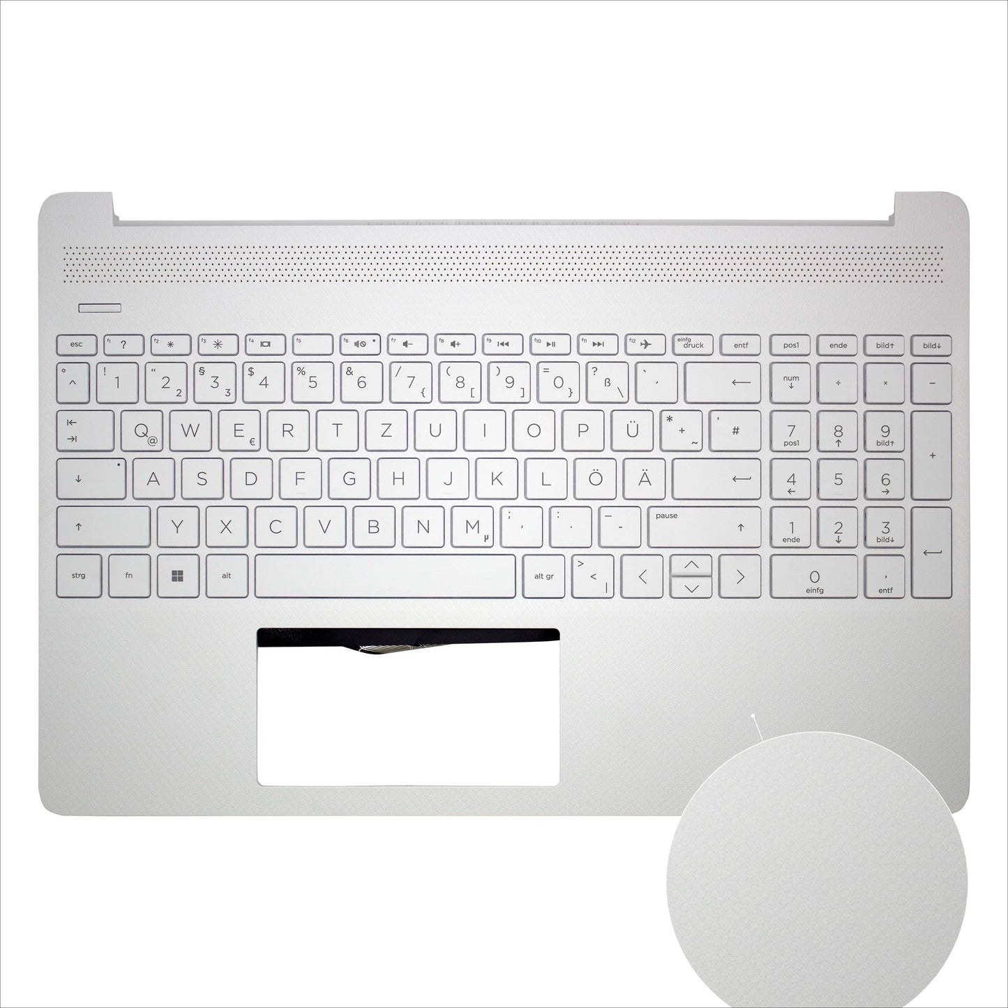 Upper cover case keyboard for HP 15-EF DY 15s-EQ FQ TPN-Q222 Top case plamrest L63579-001 touchpad