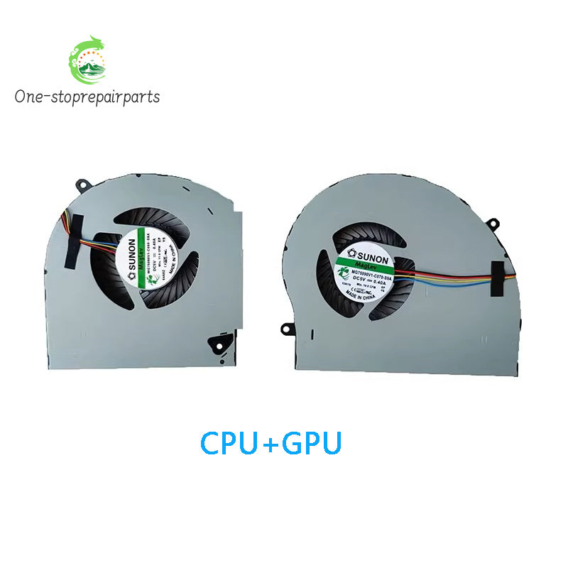 New Original Laptop CPU GPU Cooling Fan For Dell Alienware 17 R4 R5 P31E Dell laptop repair parts