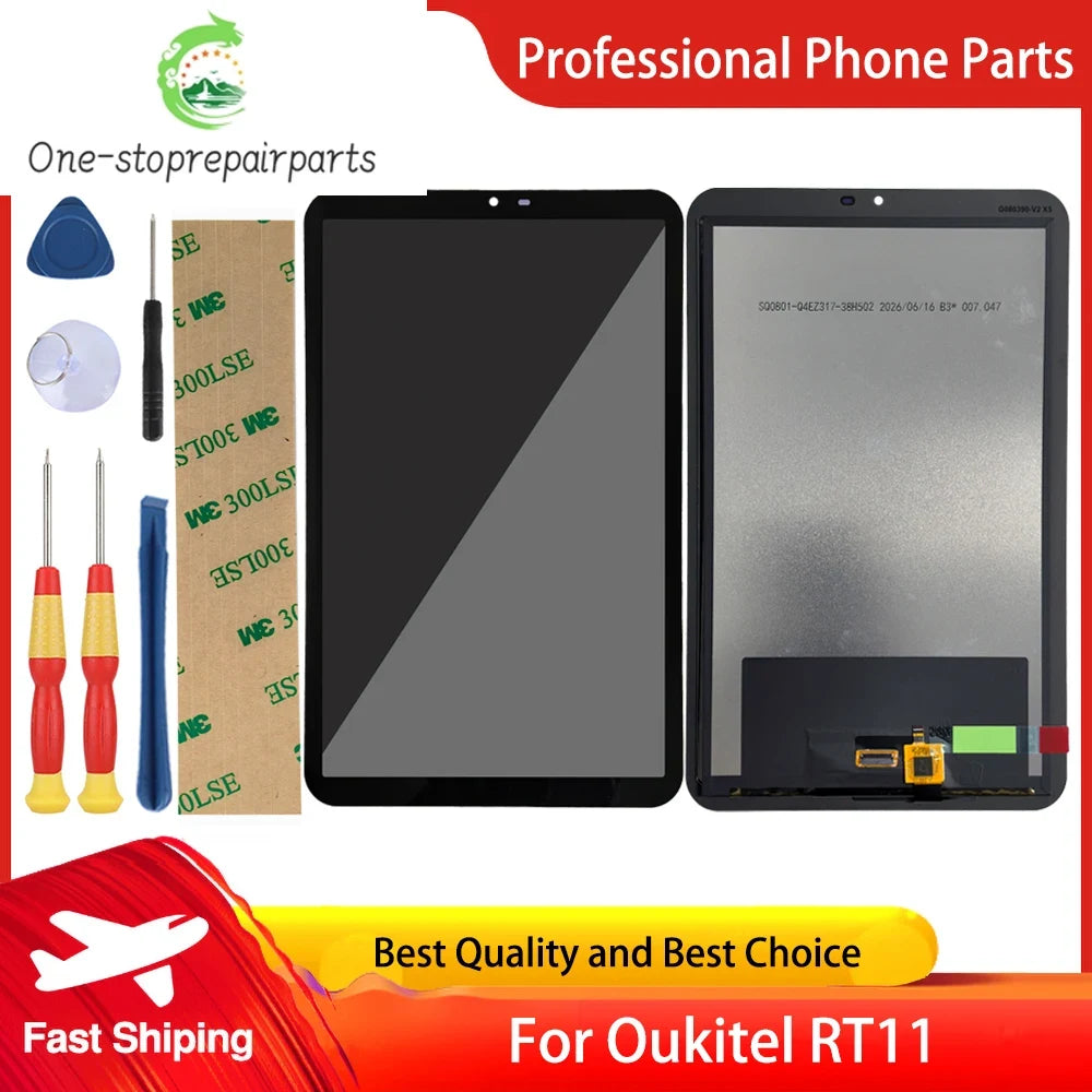 Original LCD Display For OUKITEL RT9 10.1-inch Touch Screen Digitizer Assembly Replacement Replace Accessories Free Tools Other brand Tablet repair parts