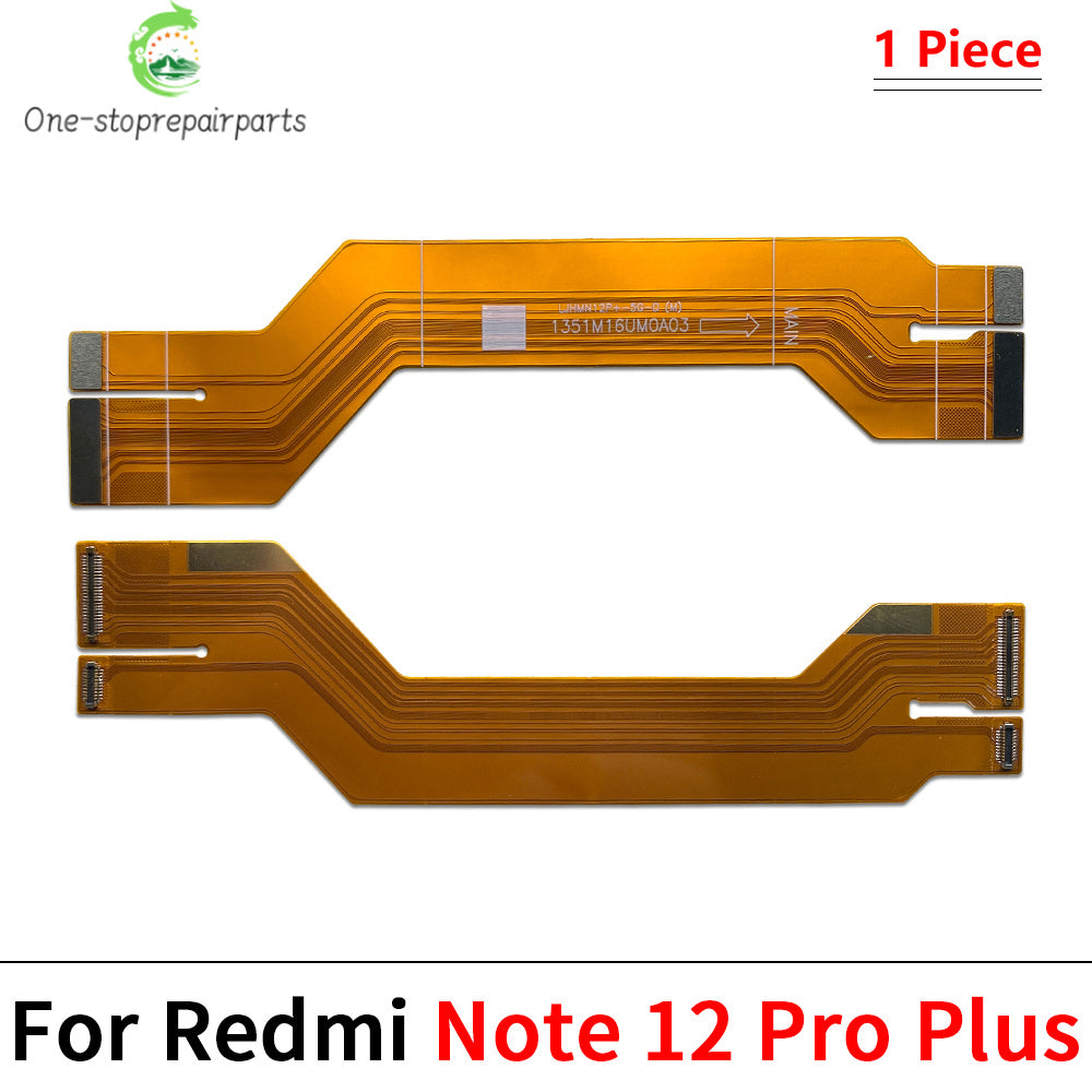 New For Xiaomi Redmi Note 8 9 9s 10 10s 11 11s 12 Pro Plus 4G 5G Main Board Motherboard Connector Board Flex Cable Xiaomi Xiao mi phone repair parts
