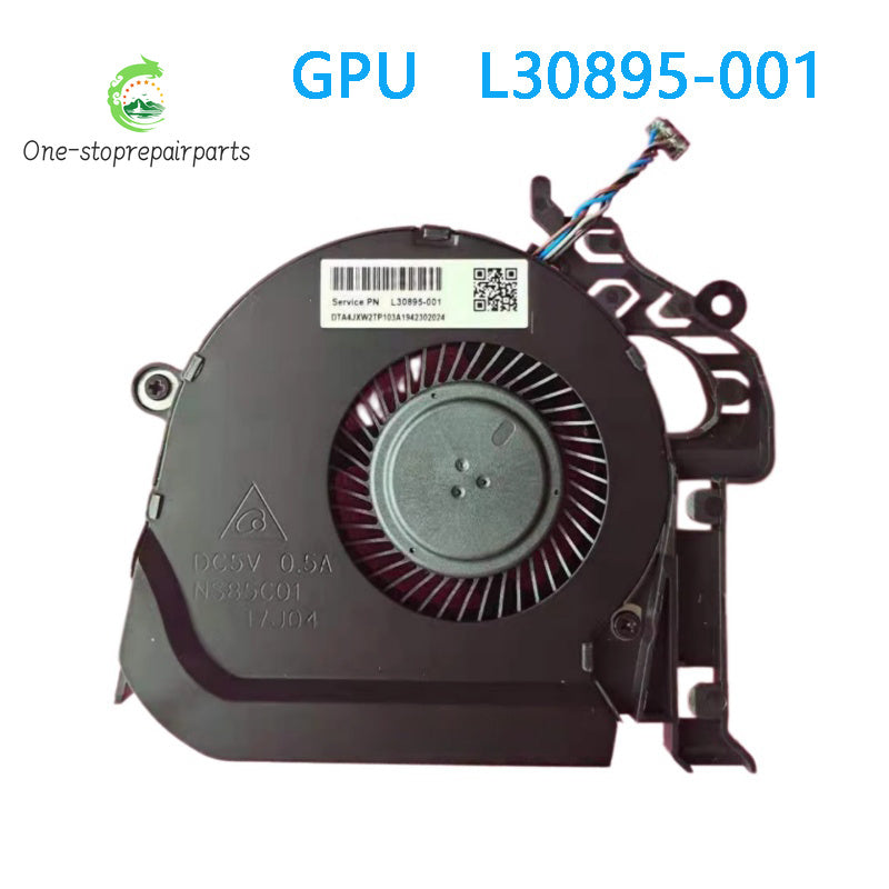 NEW ORIGINAL LAPTOP CPU GPU COOLING FAN For HP ZBook Studio 15 G5 G6 L30894-001 L30895-001 HP laptop repair parts