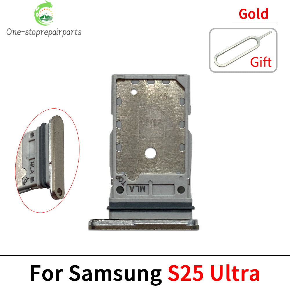 New For Samsung S25 Plus Ultra SIM Card Slot SD Card Tray Holder Adapter